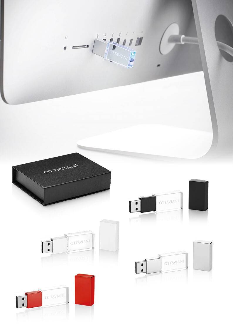 Ottaviani Chiavetta Usb Ottaviani Rossa 8 Gb