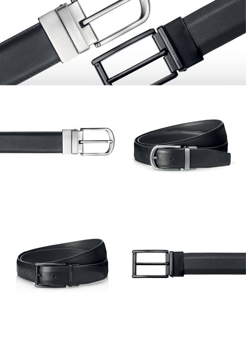 Ottaviani Cintura In Pelle Nera