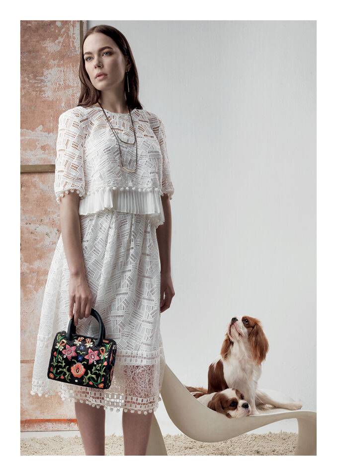 Ottaviani Clutch Con Cristalli E Perline