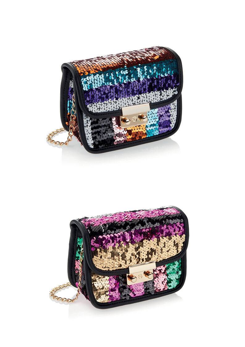 Ottaviani Clutch Con Paillettes Multicolor