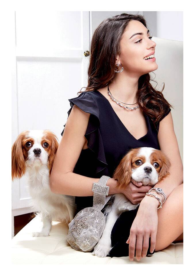 Ottaviani Clutch Con Perline,cristalli E Strass