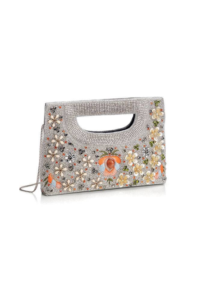 Ottaviani Clutch Cristalli E Perline