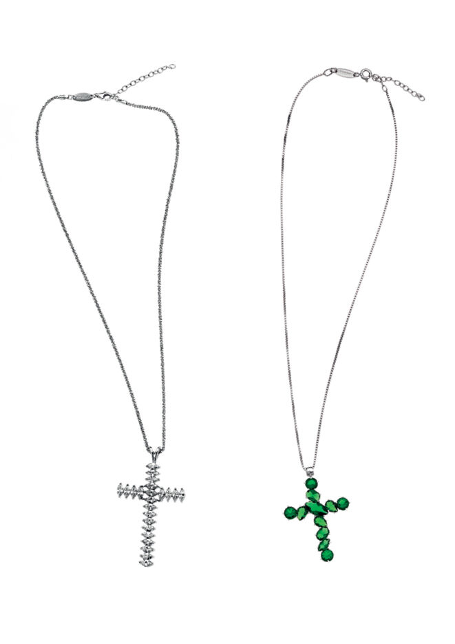 Ottaviani Collana Arg. "croce Del Cielo"