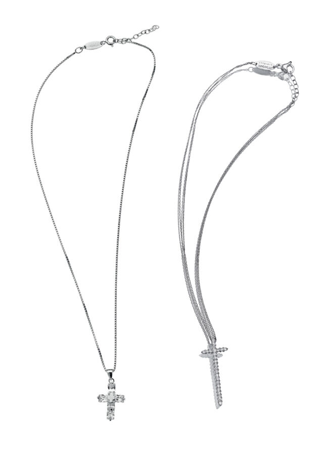 Ottaviani Collana Arg. "croce White"