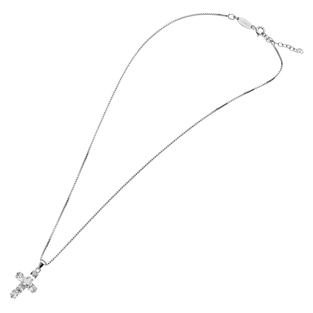 Ottaviani Collana arg. "croce white"