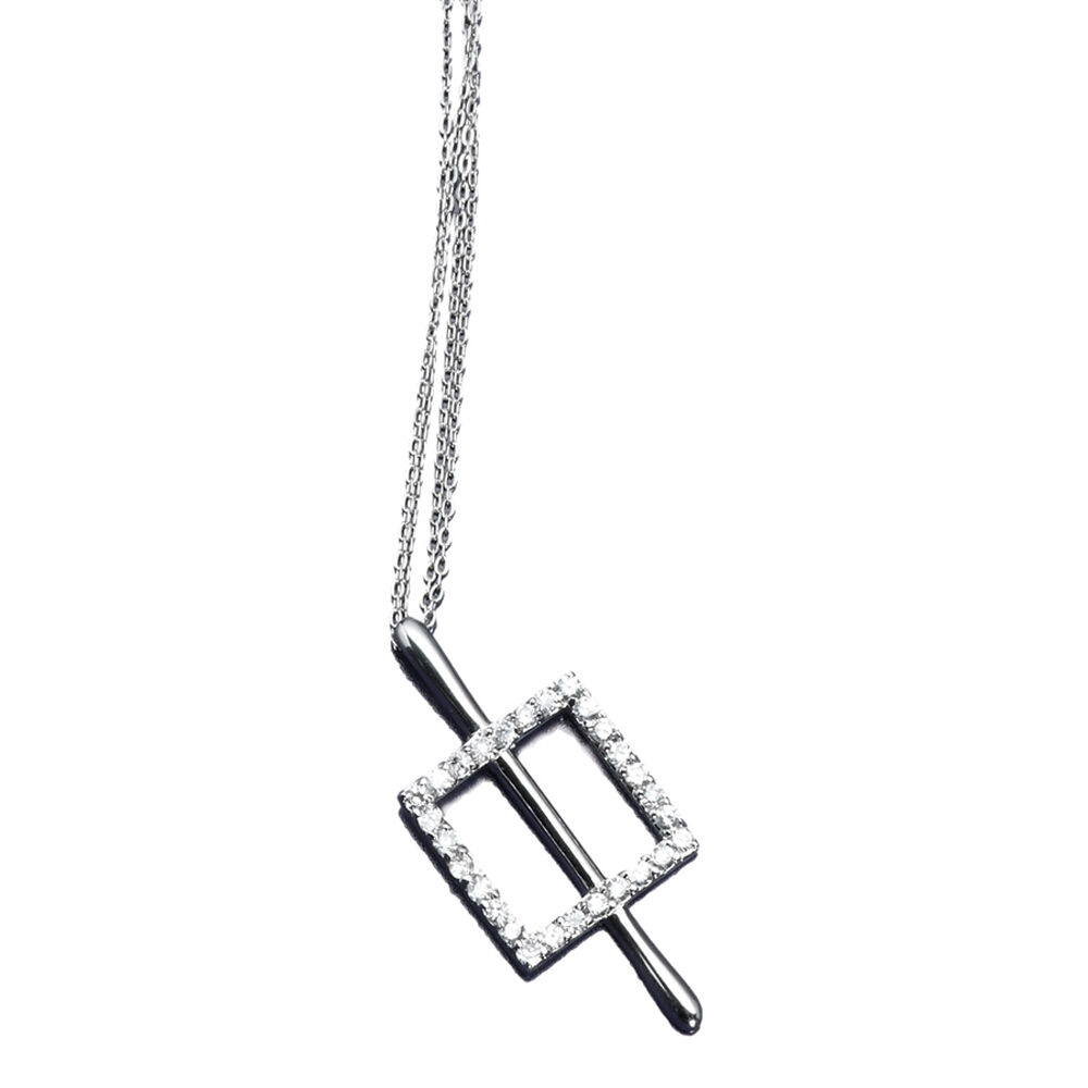 Ottaviani Collana arg. "square cross"