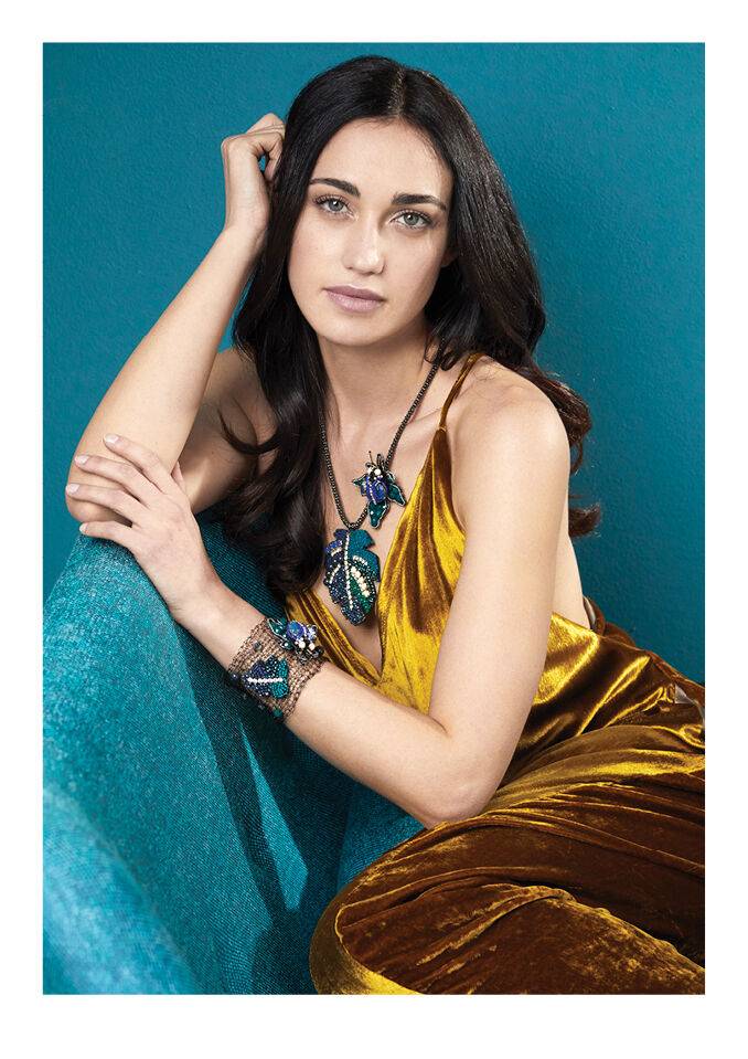 Ottaviani Collana Con Cristalli E Perline