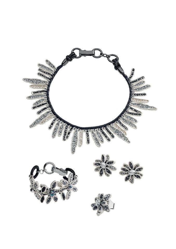 Ottaviani Collana Con Cristalli E Perline