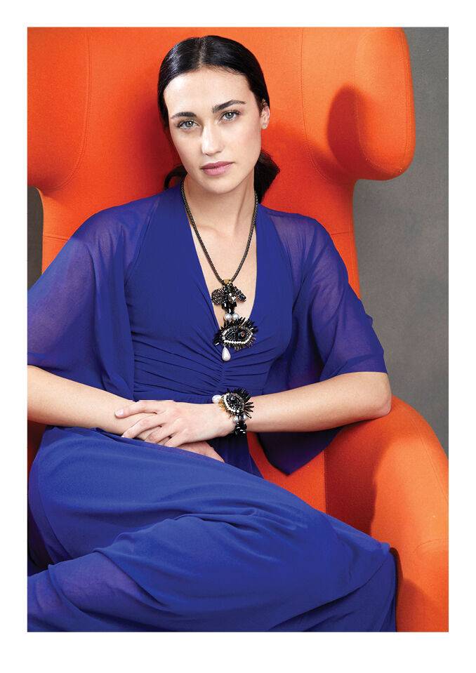 Ottaviani Collana Con Cristalli,perle E Perline