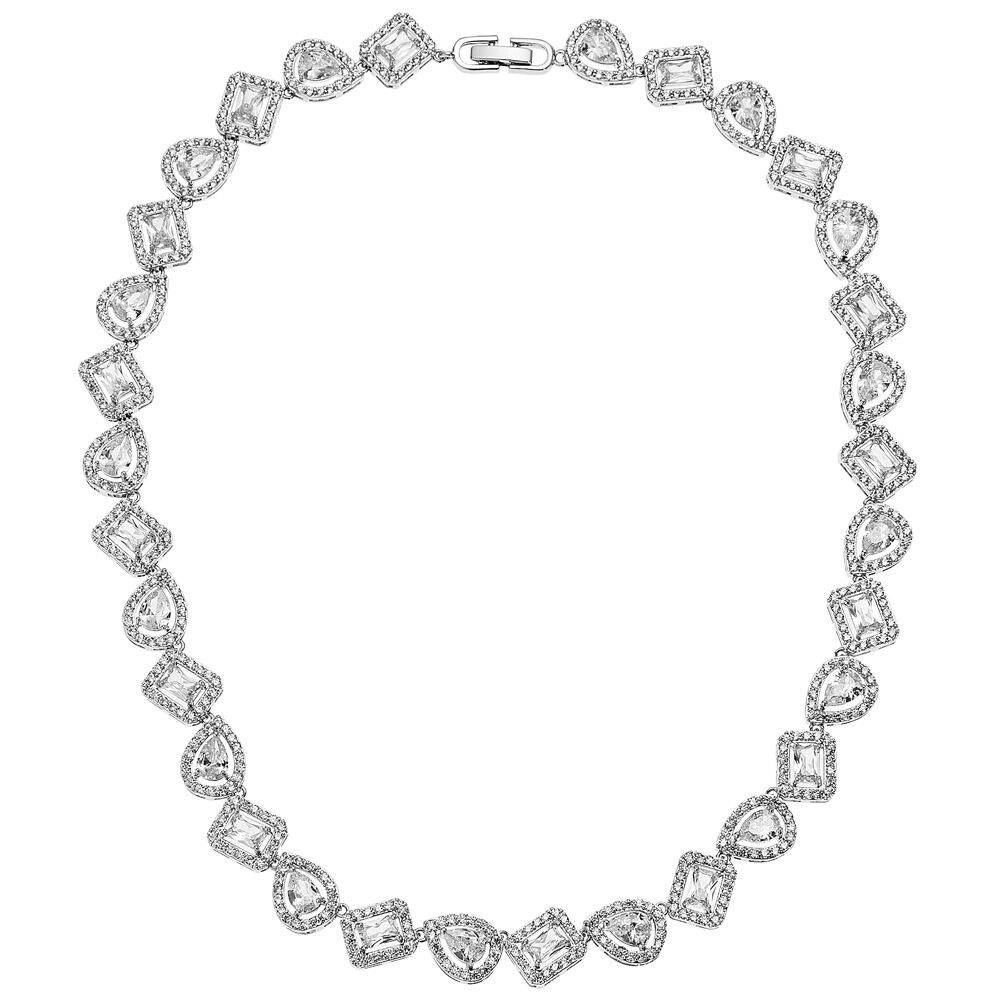 Ottaviani Collana con cubic zirconia