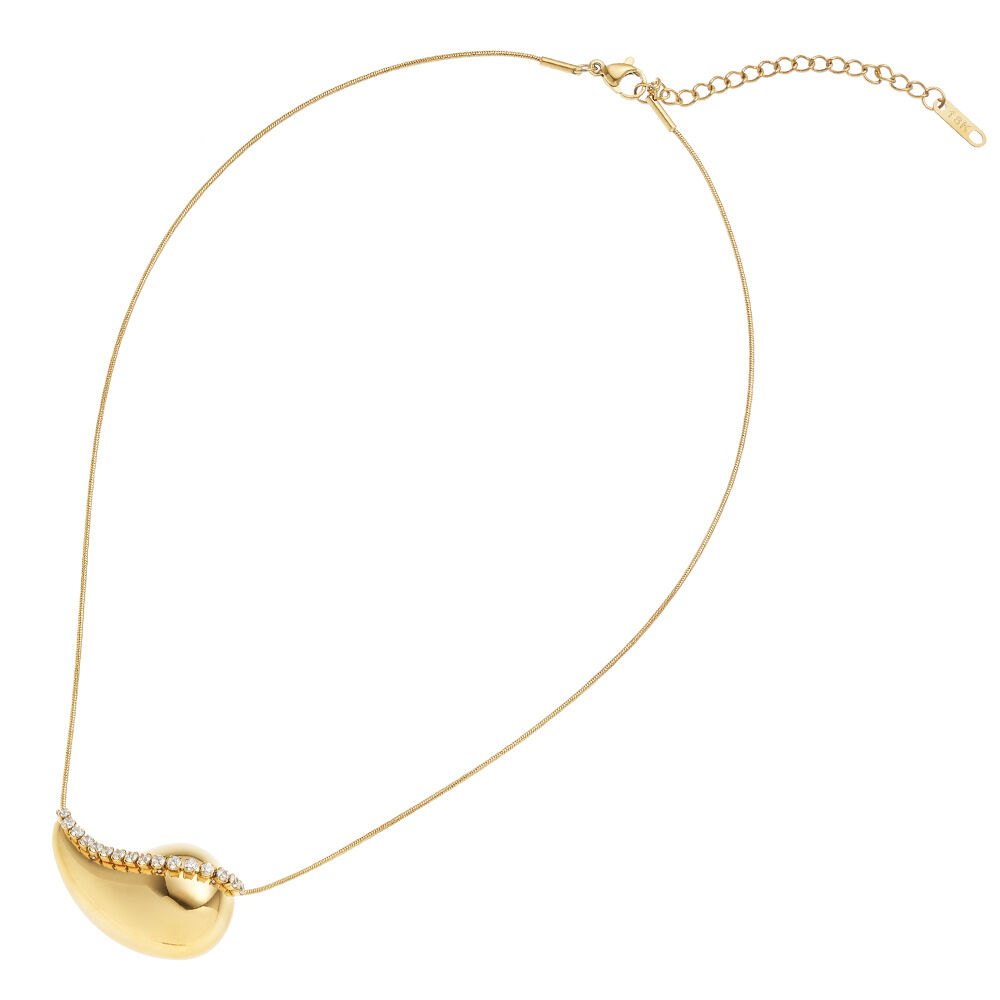 Ottaviani Collana dorata con cristalli