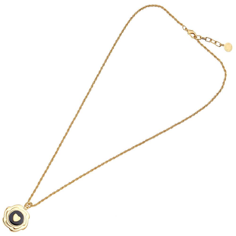 Ottaviani Collana dorata con smalti