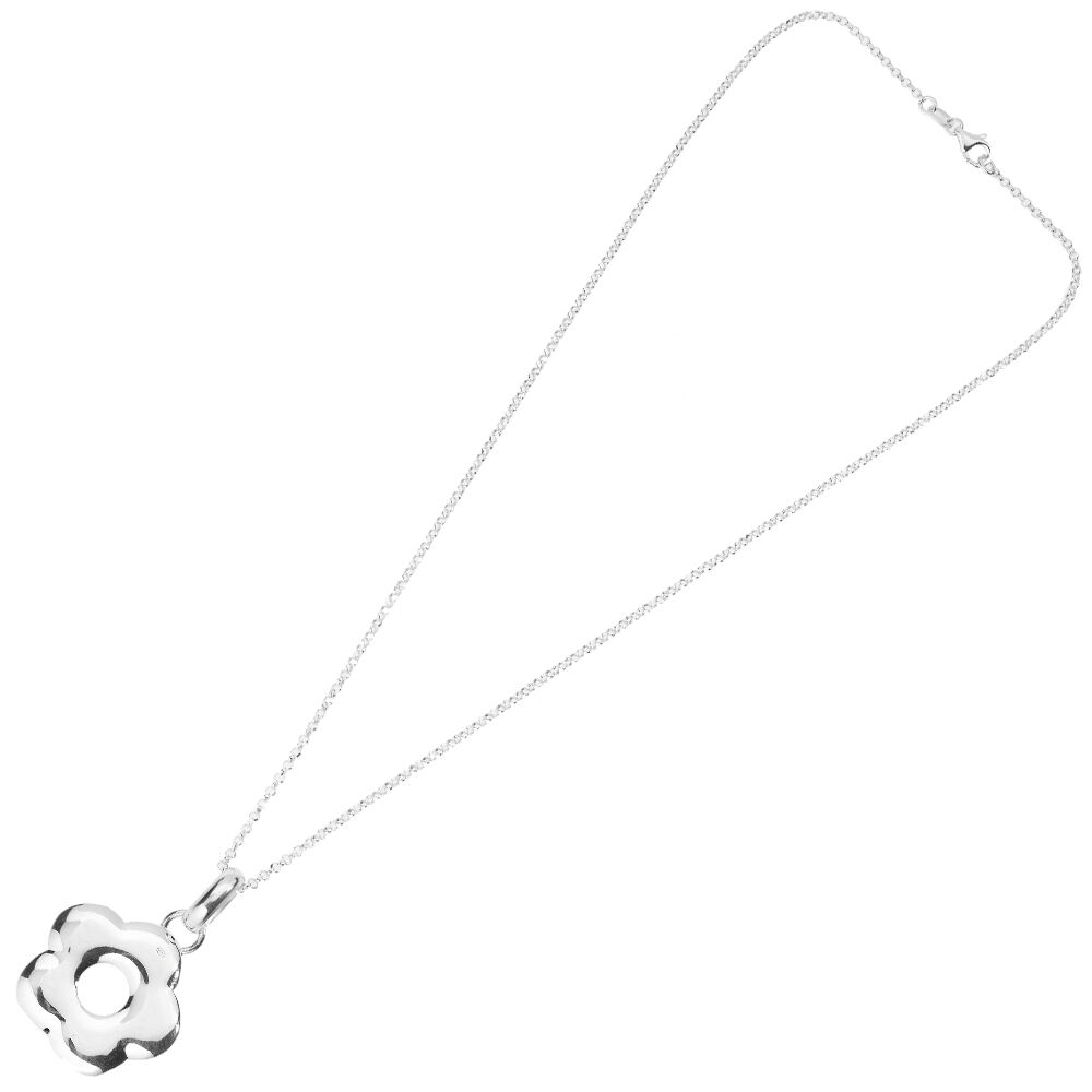Ottaviani Collana"flower balloon"in argento