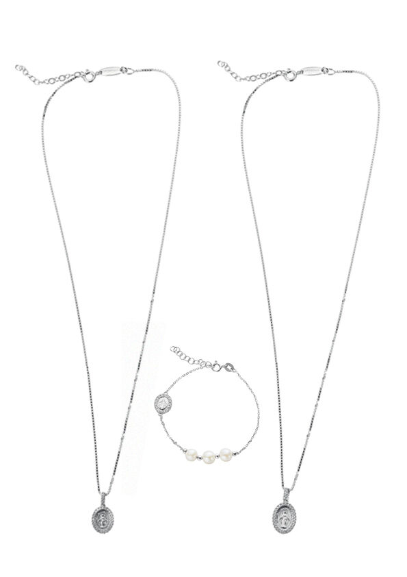 Ottaviani Collana In Arg.925 E Zirconi