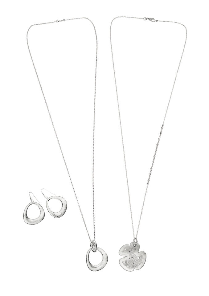 Ottaviani Collana"quadrifoglio"in Argento