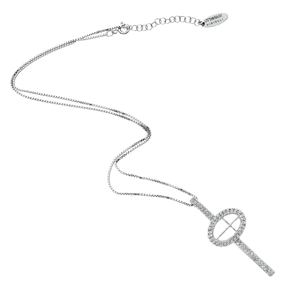 Ottaviani Collana rosario arg. "chiave"