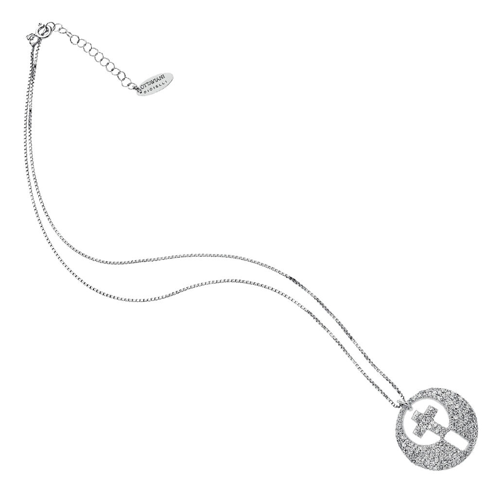 Ottaviani Collana rosario arg. "round cross"