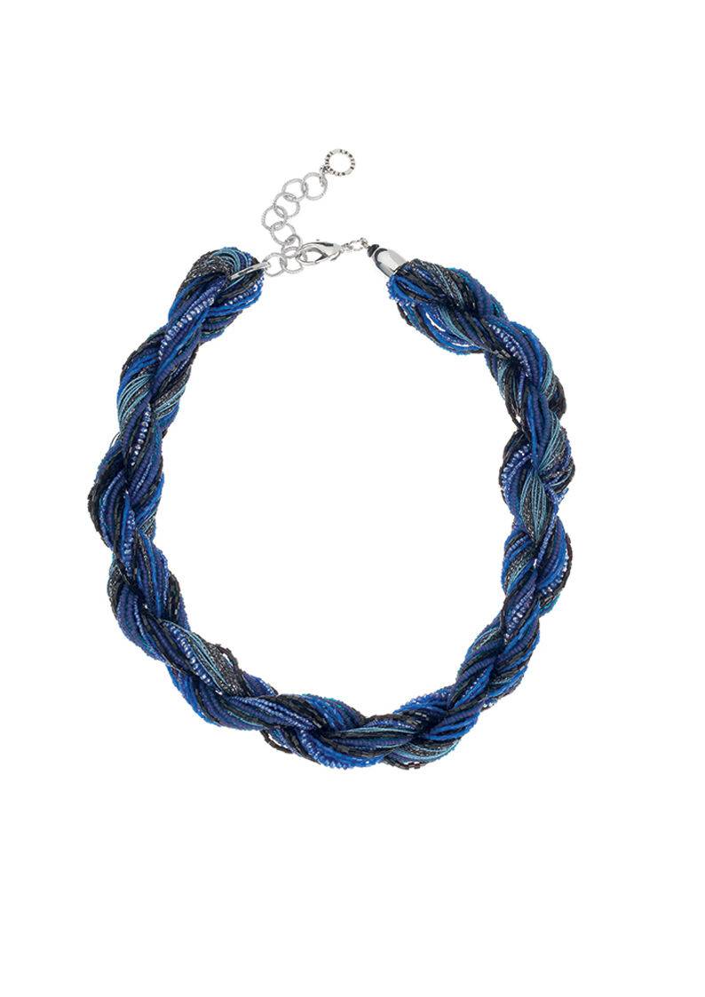 Ottaviani Collana Torchon Con Cristalli E Perline