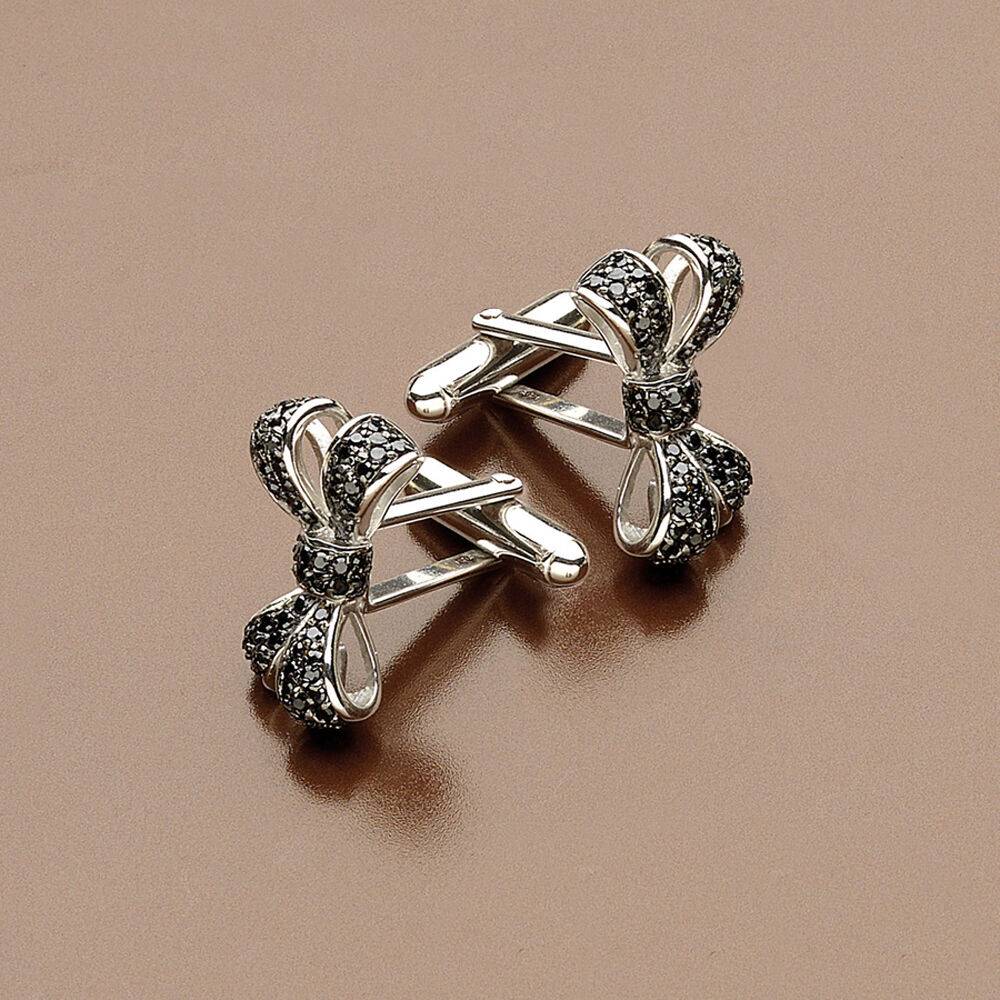 Ottaviani Gemelli arg. "papillon" noir gr