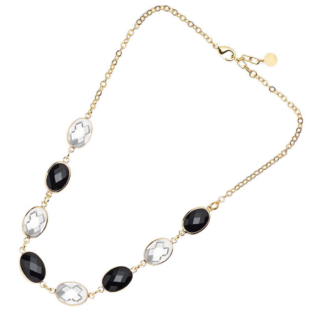 Ottaviani Girocollo dorato con cristalli