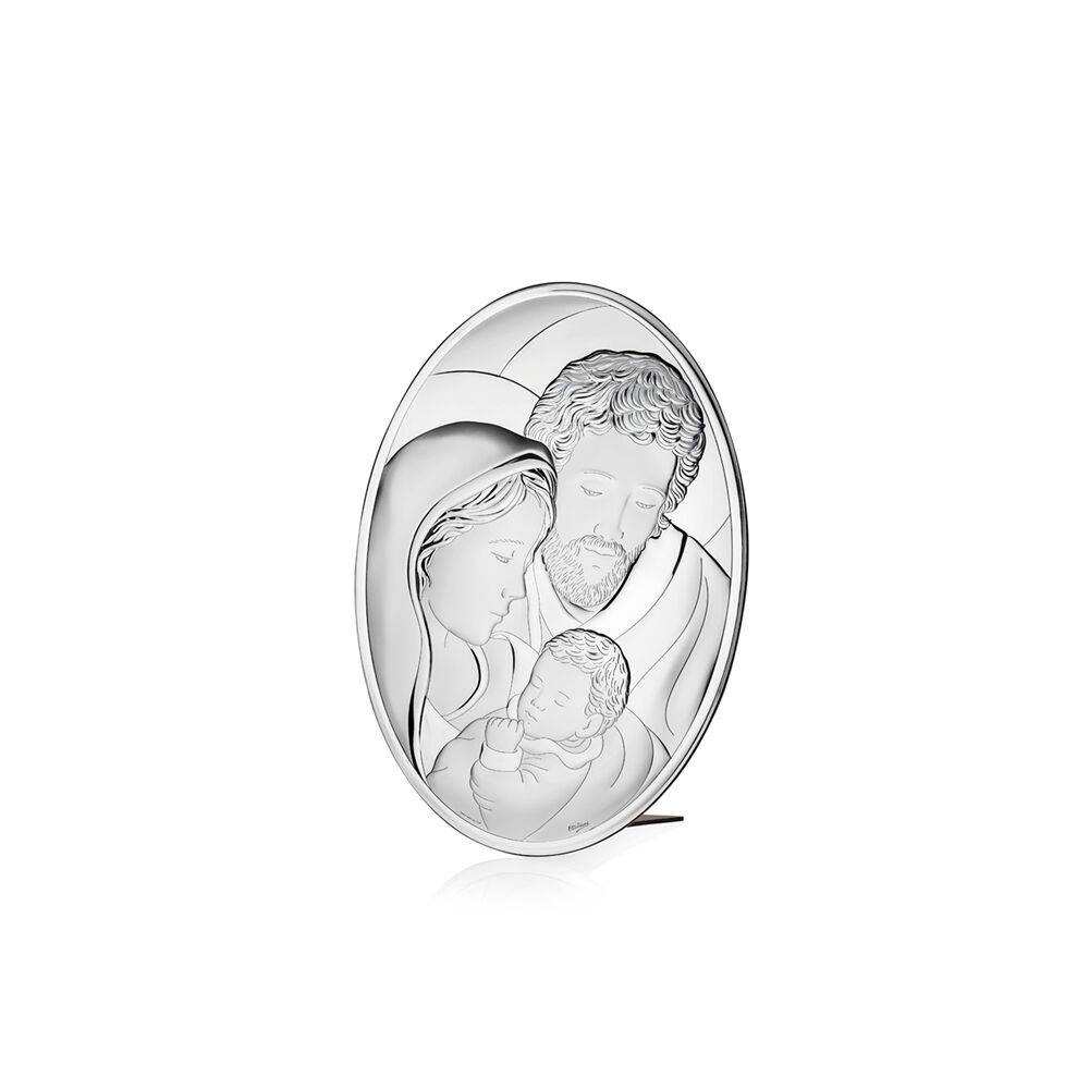 Ottaviani Icona ovale sacra famiglia 10x13