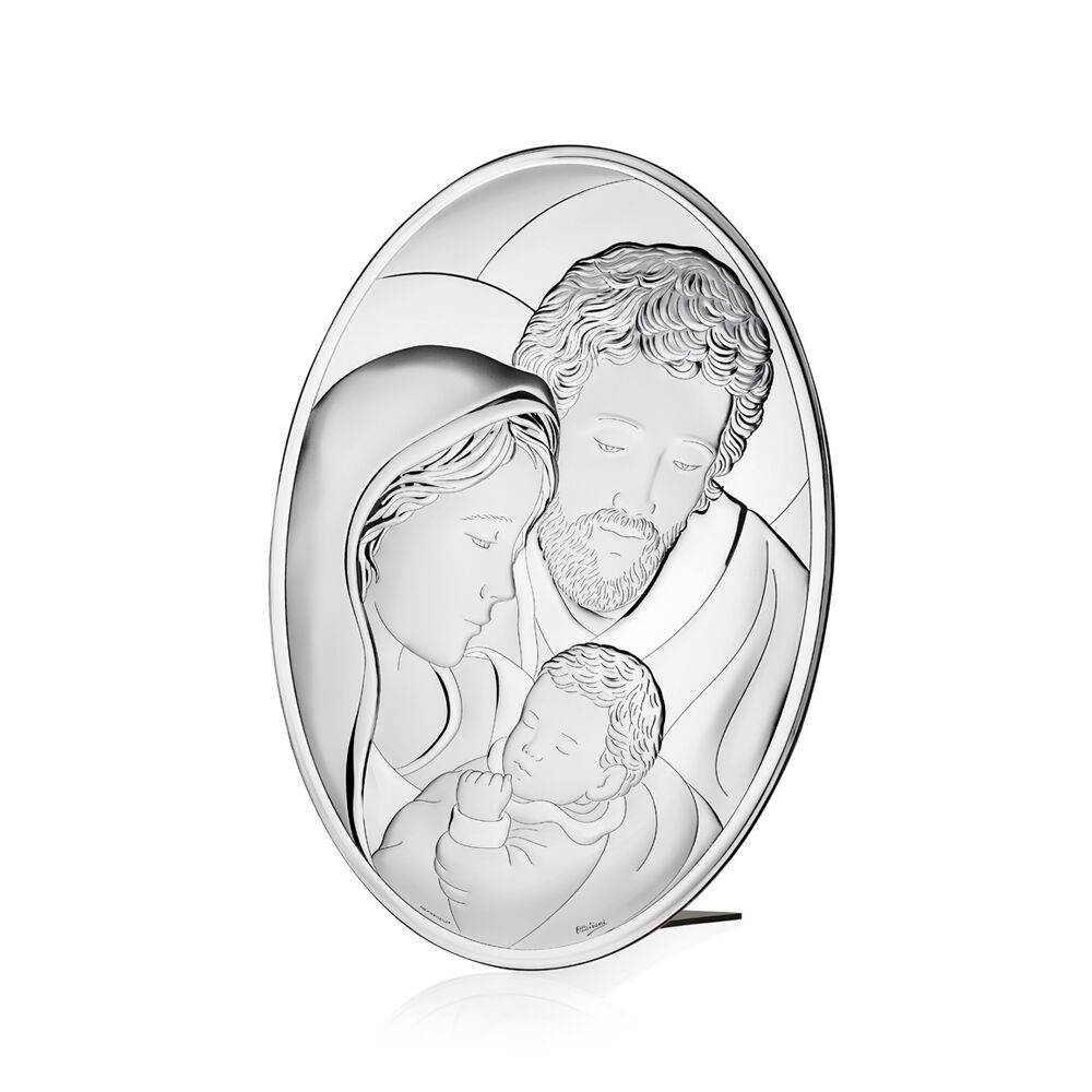 Ottaviani Icona ovale sacra famiglia 25x35