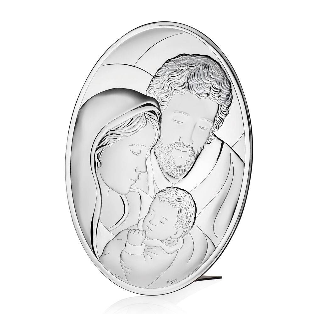 Ottaviani Icona ovale sacra famiglia 36,3x50,3