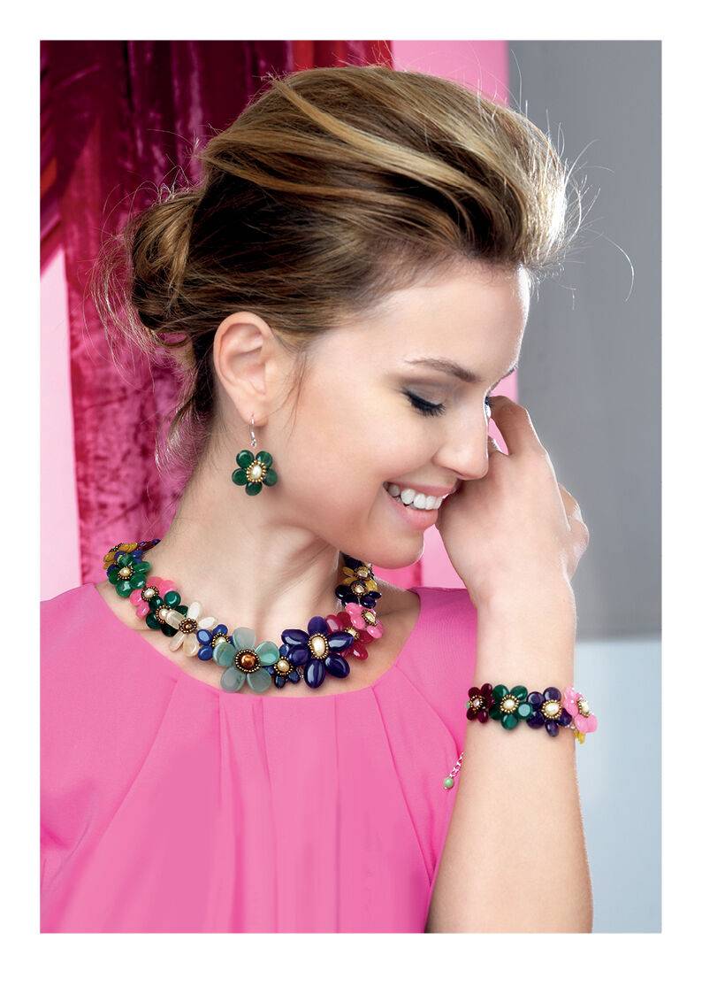 Ottaviani Orecchini Con Agata E Corniola