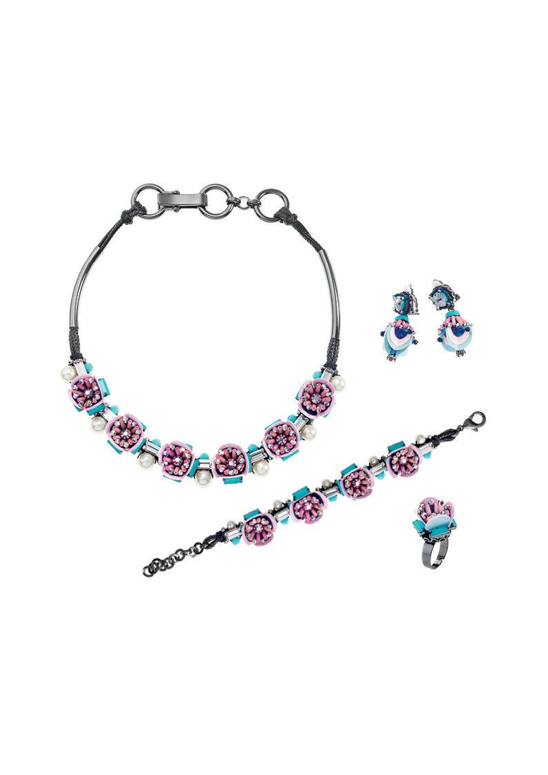 Ottaviani Orecchini Con Perline,cristalli E Strass