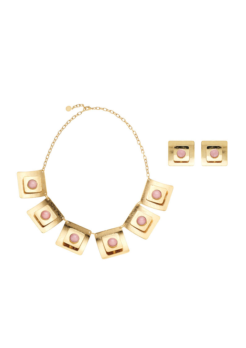 Ottaviani Orecchini Dorati Con Pasta Di Vetro