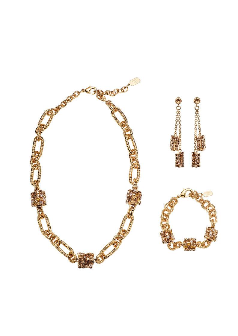 Ottaviani Orecchini Dorati Con Strass