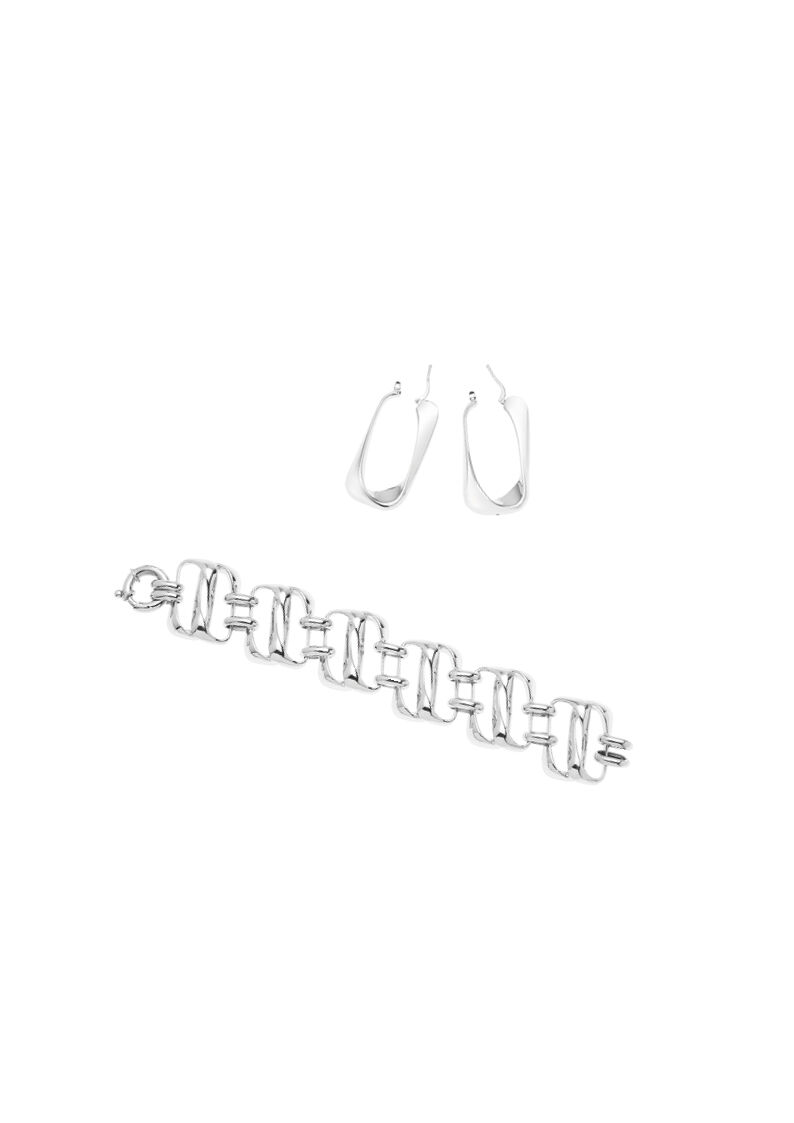 Ottaviani Orecchini In Argento Rodiato