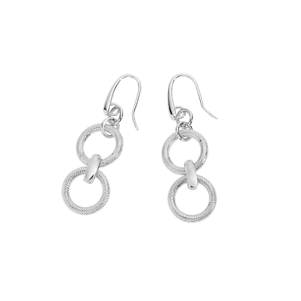 Ottaviani Orecchini in argento rodiato