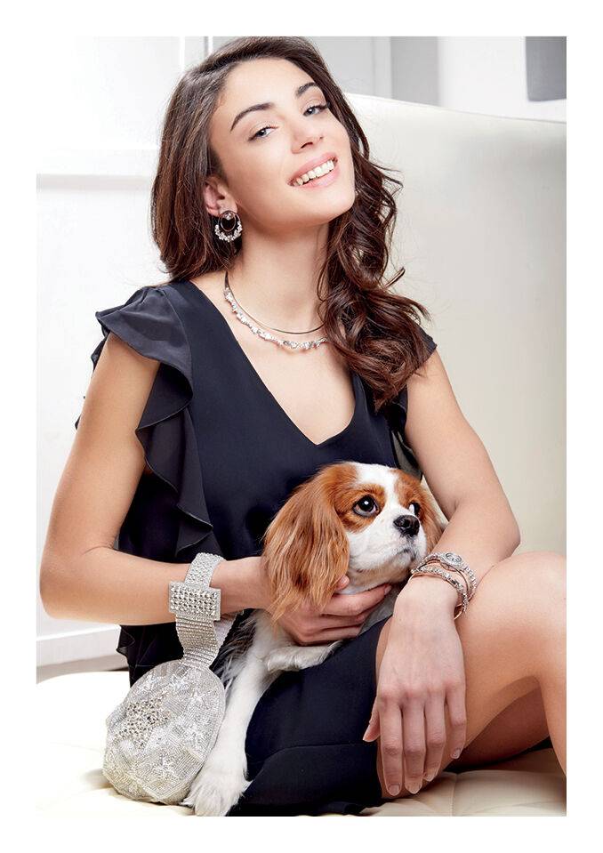 Ottaviani Orecchini In Metallo Con Strass