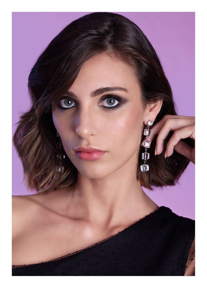 Ottaviani Orecchini Rodiati Con Cristalli