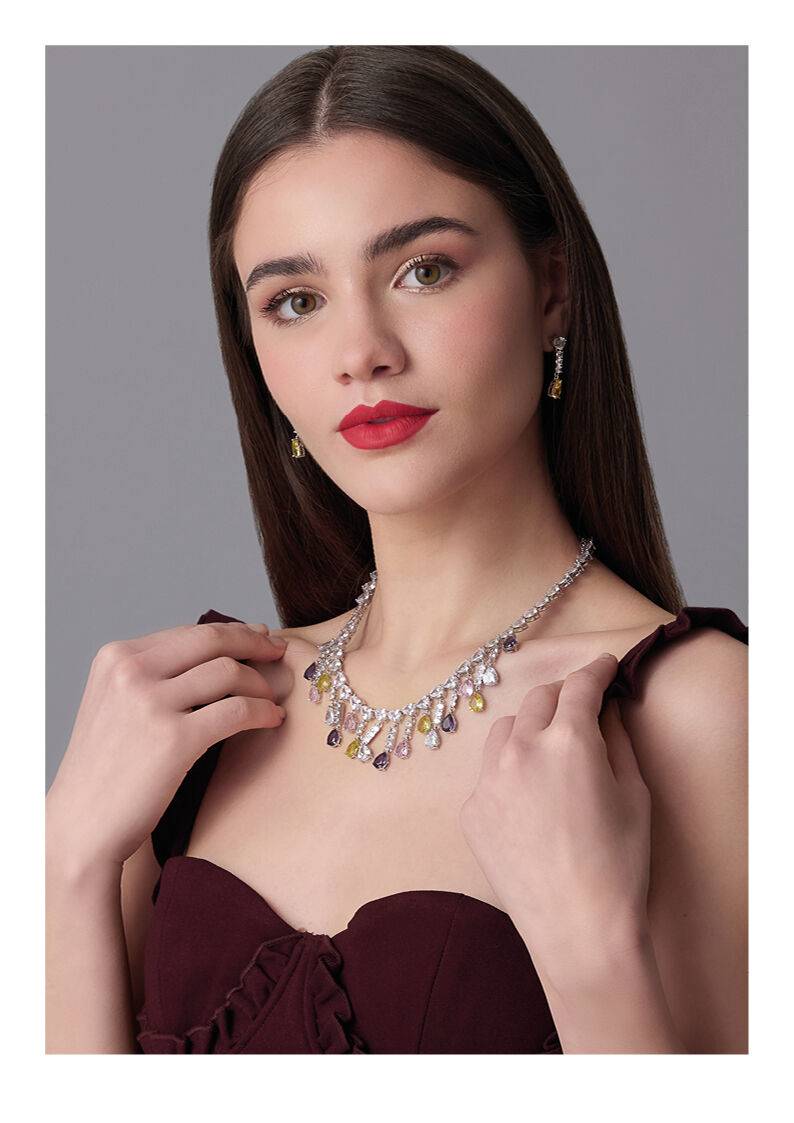 Ottaviani Orecchini Rodiati Con Cubic Zirconia