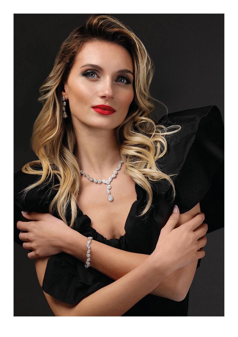 Ottaviani Orecchini Rodiati Con Cubic Zirconia