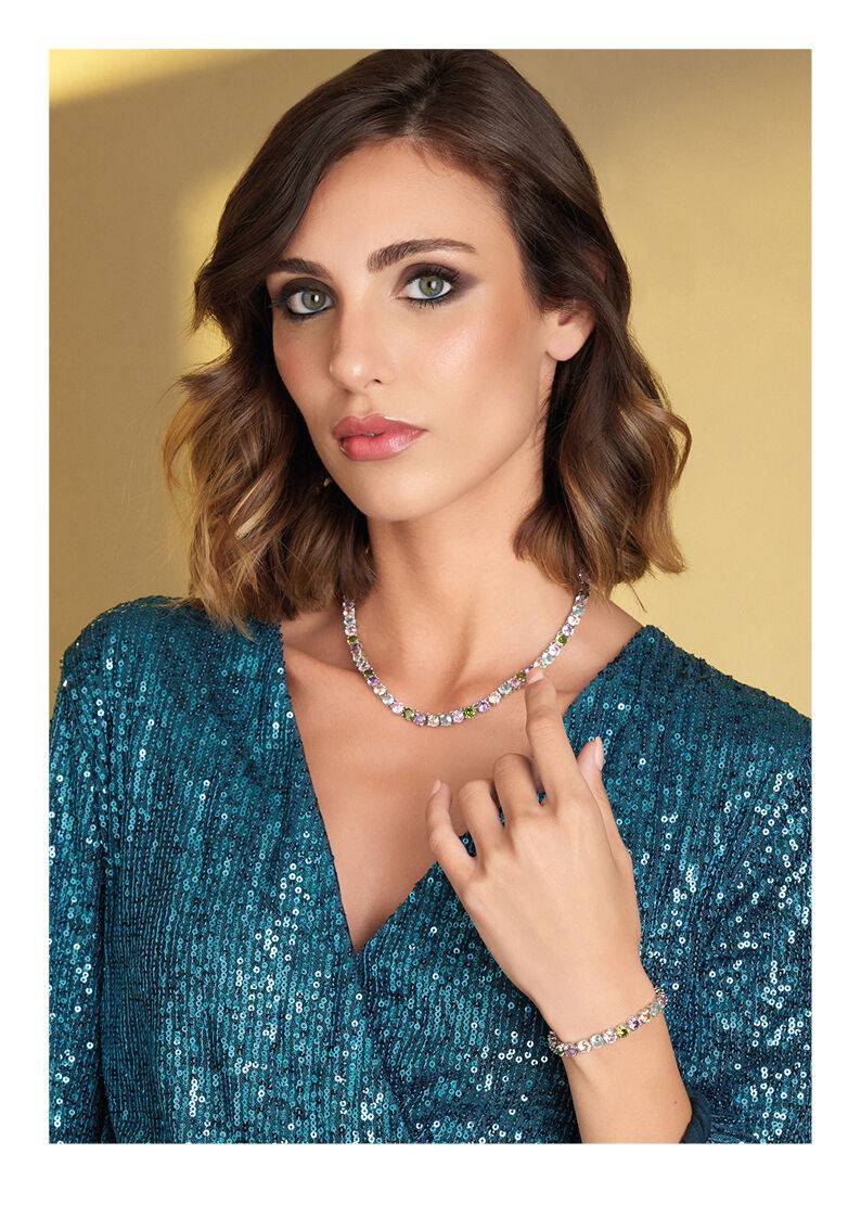 Ottaviani Orecchini Rodiati Con Cubic Zirconia