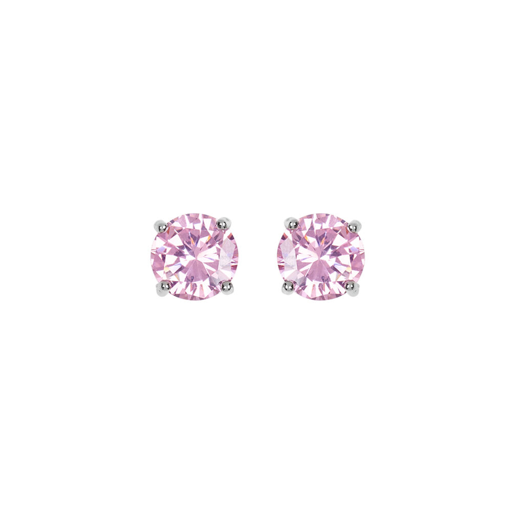 Ottaviani Orecchini rodiati con cubic zirconia