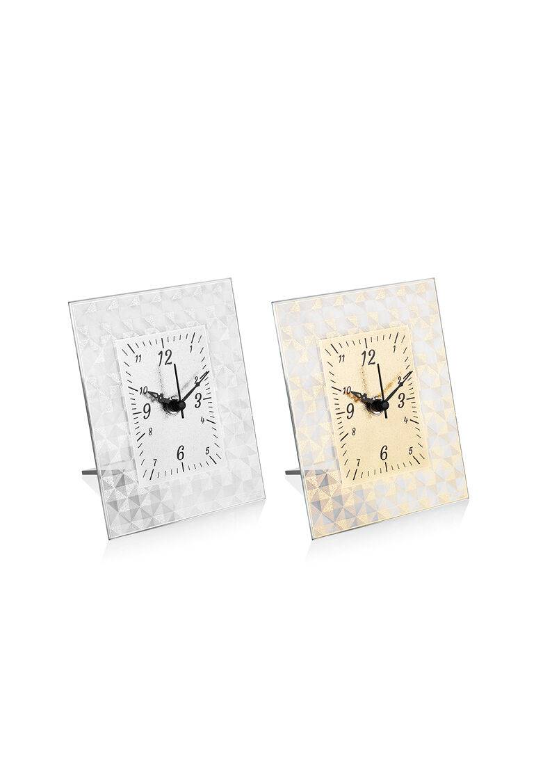 Ottaviani Orologio "cristalli Di Luce" Silver Foil