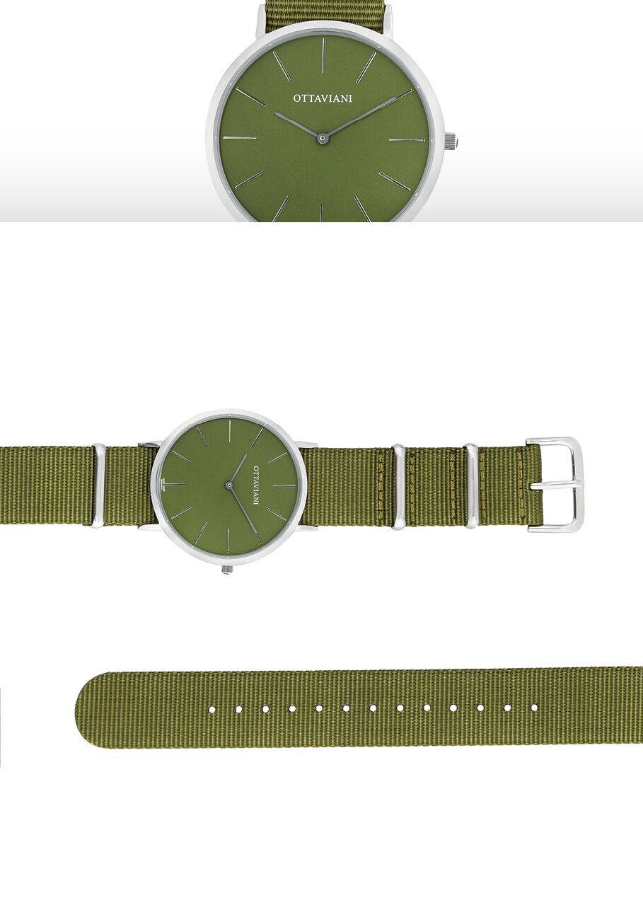 Ottaviani Orologio Quarzo Piatto Verde