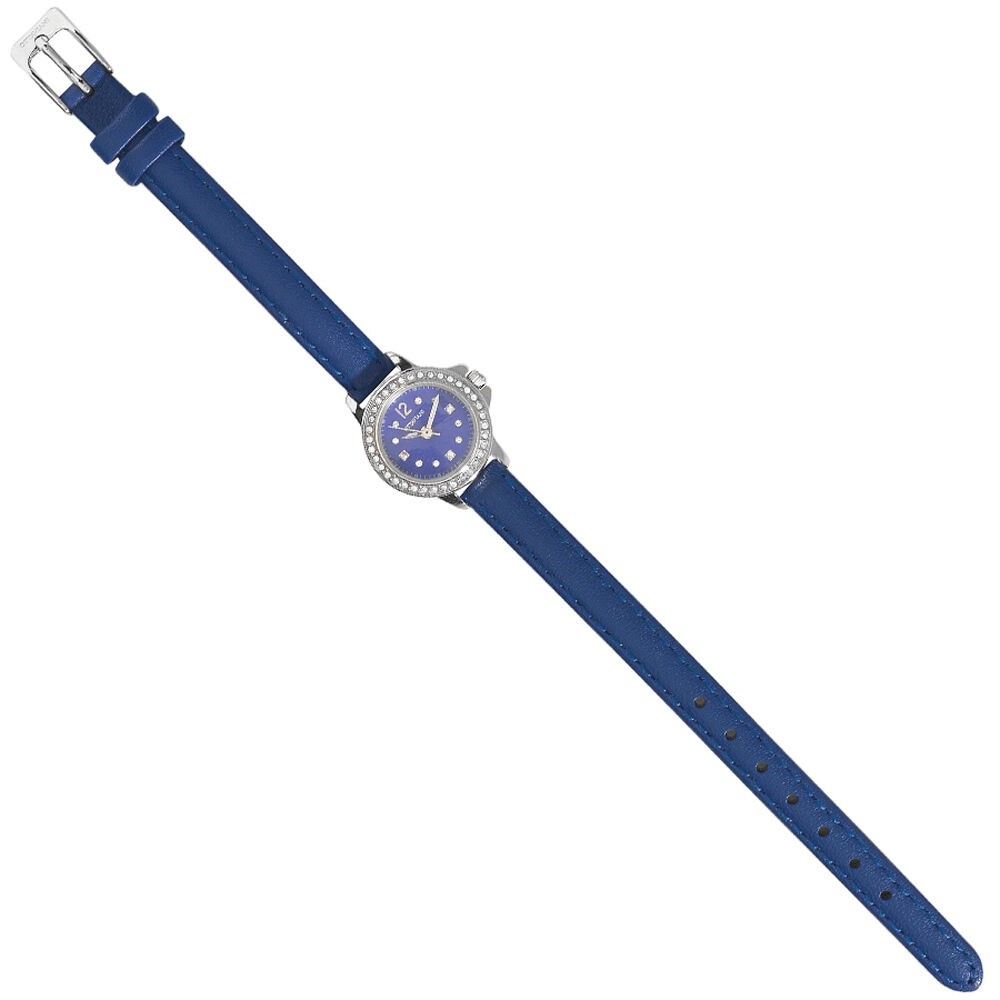 Ottaviani Orologio quarzo strass pelle bluette