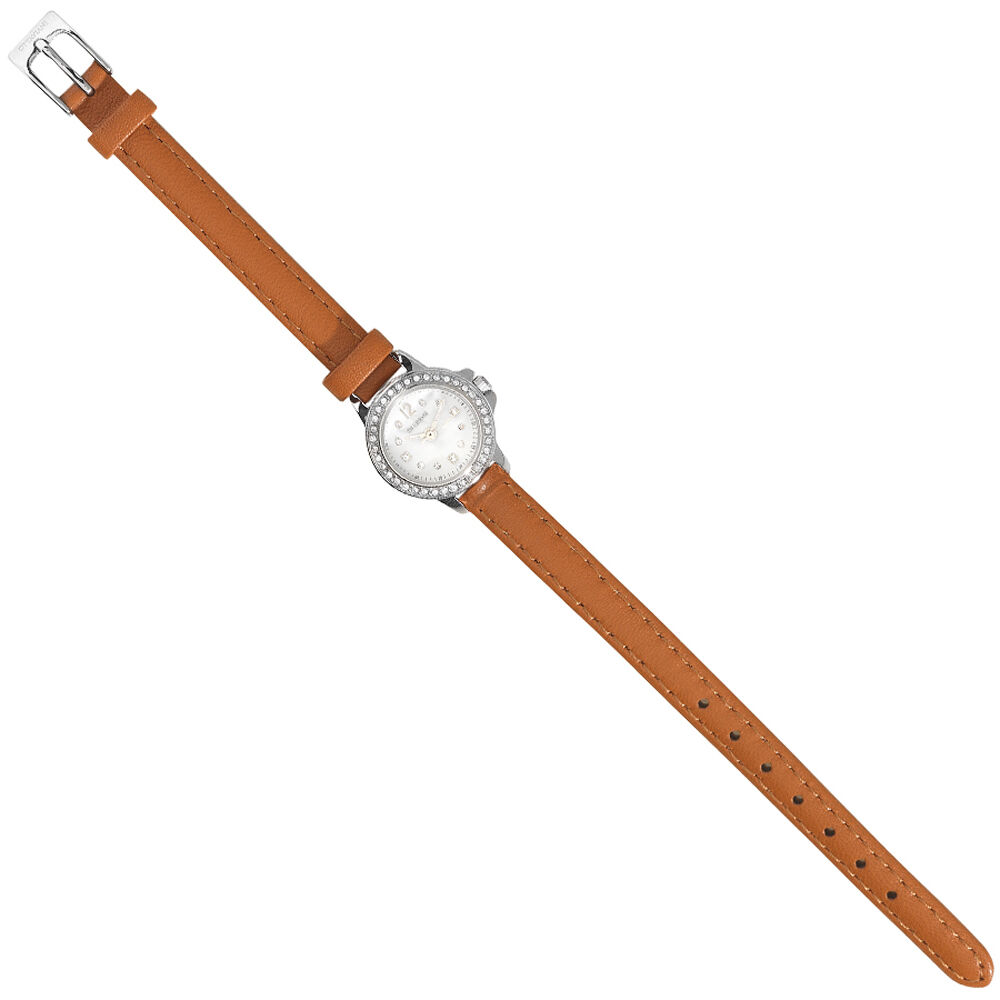 Ottaviani Orologio quarzo strass pelle cuoio