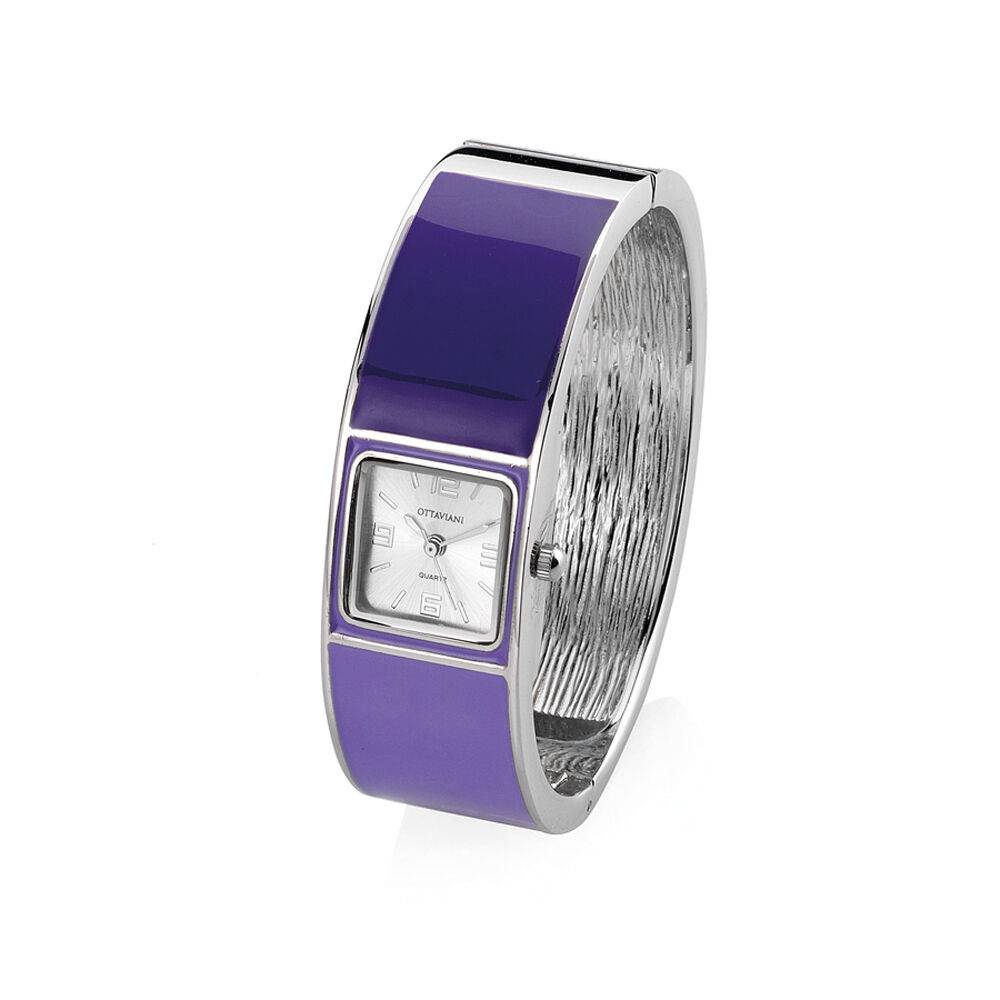 Ottaviani Orologio quarzo viola lilla bangle