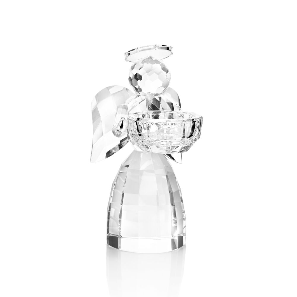 Ottaviani Portacandele "angelo" in cristallo