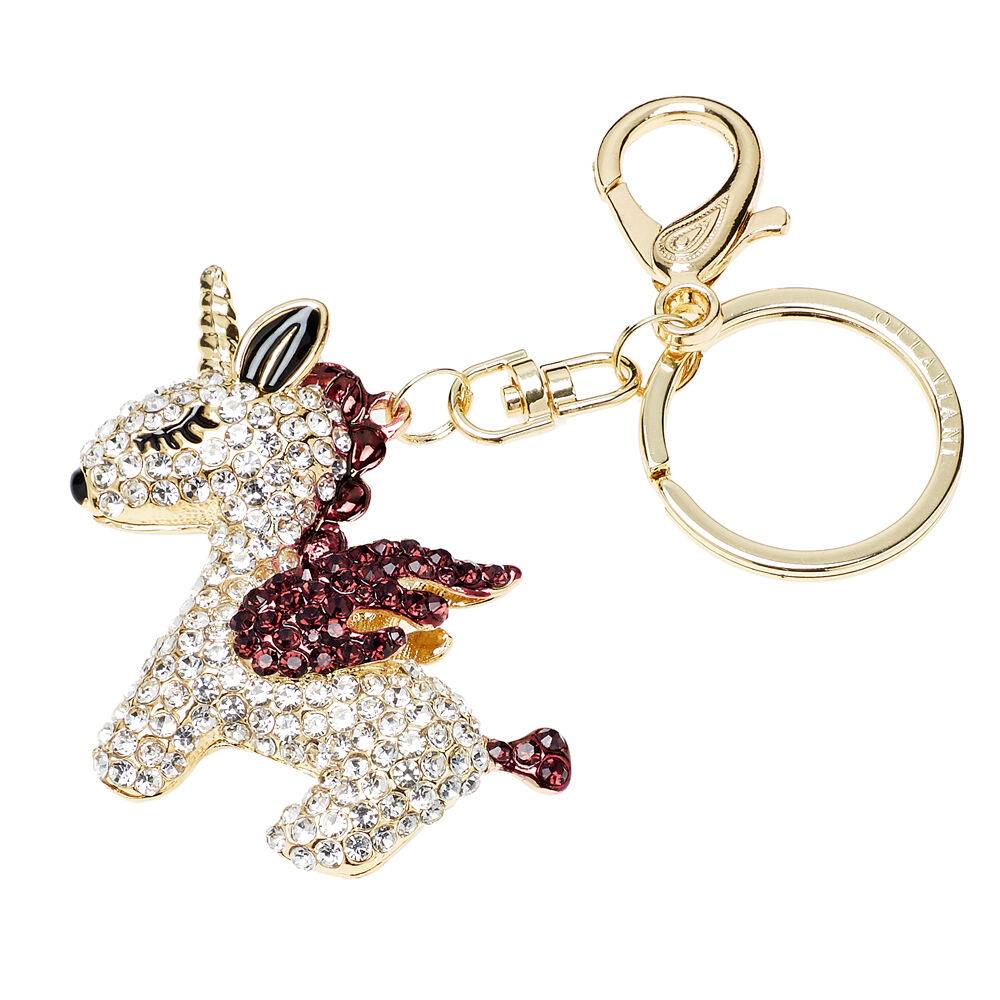 Ottaviani Portachiavi dorato con strass