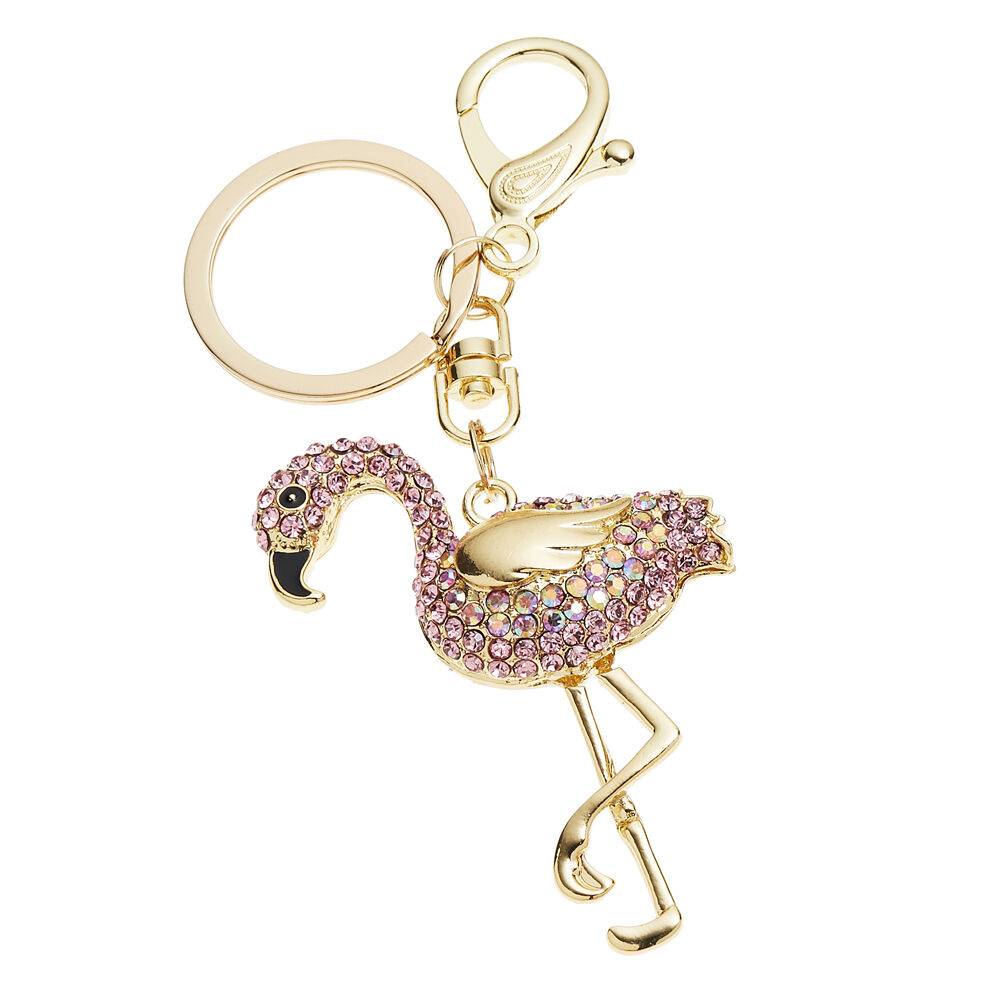 Ottaviani Portachiavi dorato con strass