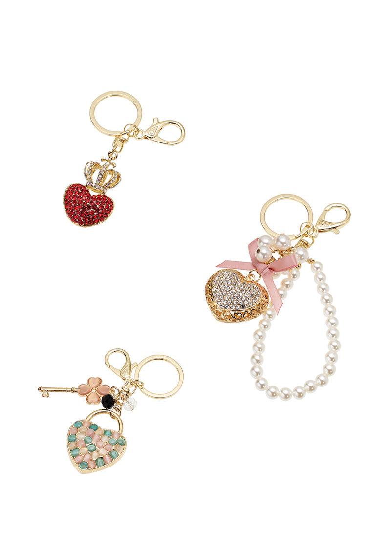 Ottaviani Portachiavi Dorato Con Strass