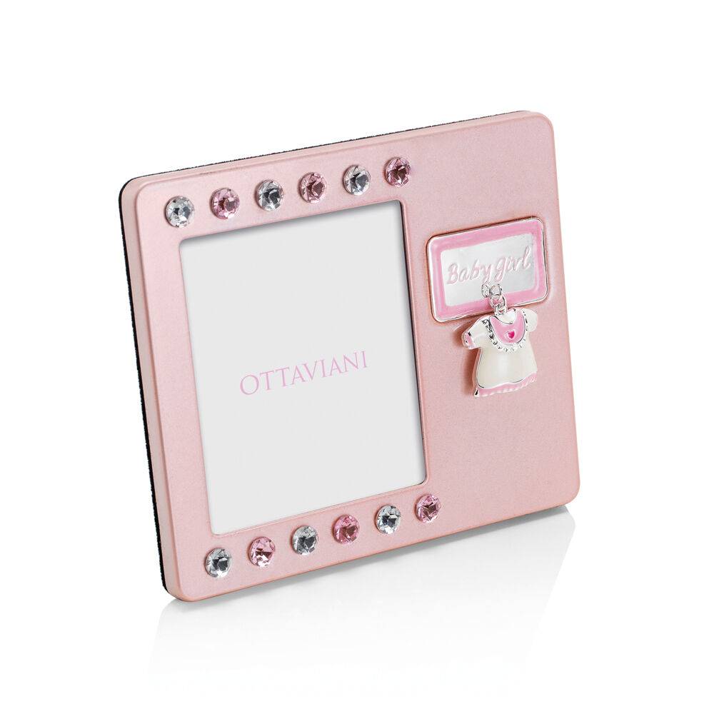 Ottaviani Portafoto con cristalli bimba