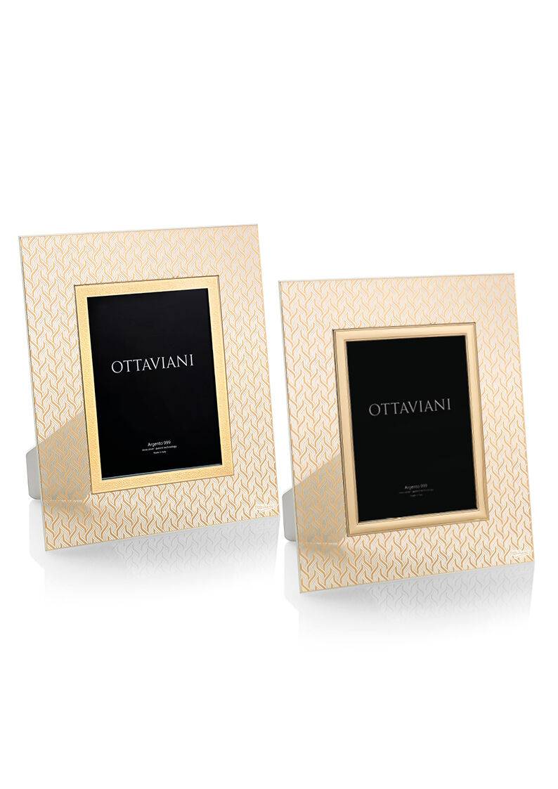 Ottaviani Portafoto Cristallo "cachemire" C/f.oro